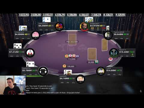 Видео: Финальный стол: $5,200 LLinusLLove/Naza114/Sasuke234