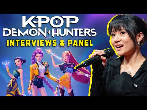 Видео: KPOP DEMON HUNTERS | Интервью с REI AMI, Мишель Вонг и Кэтлин Шер