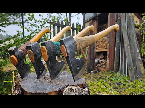 Видео: Универсальные топоры для заготовки дров.
