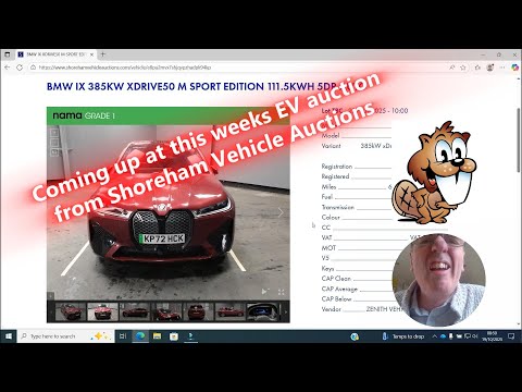 Видео: На этой неделе состоится аукцион электромобилей от Shoreham Vehicle Auctions