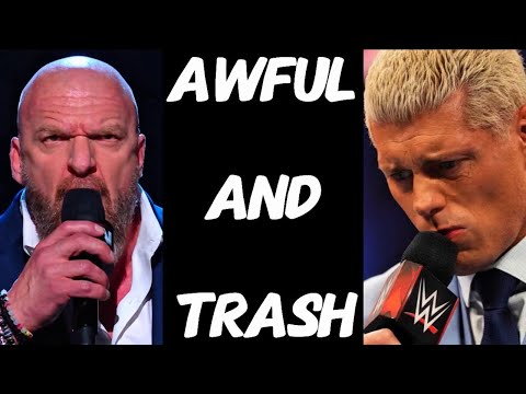 Видео: SMACKDOWN БЫЛ АГРЕССИВНО ОТСТОЙНЫМ!! (ГНЕВНАЯ РЕЧЬ)