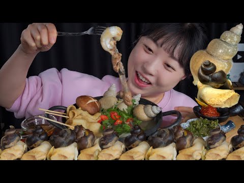 Видео: Улиток🐚Mukbang eating show