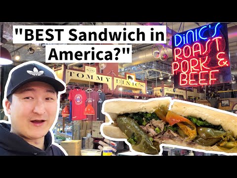Видео: «Лучший сэндвич в Америке?» — Tommy DiNic's в Reading Terminal Market в Филадельфии.