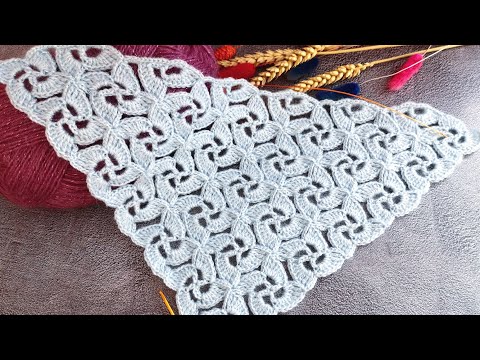 Видео: ✨Невероятно красивое полотно для шали ✨