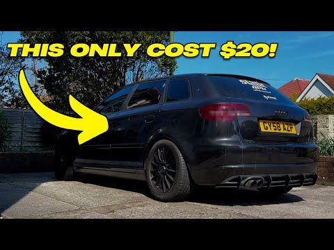Видео: ЭТА МОДИФИКАЦИЯ ЗА 20 ДОЛЛАРОВ ПРЕОБРАЗИЛА МОЙ AUDI A3 8P