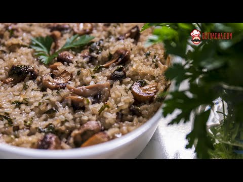 Видео: Постно но вкусно - гъби с ориз