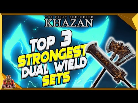 Видео: Первый берсерк Хазан: топ-3 самых мощных комплекта для парного оружия — лучшая броня для невероят...