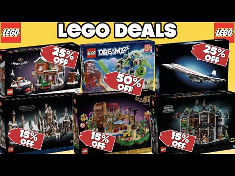 Видео: АКЦИИ LEGO «ЧЕРНАЯ ПЯТНИЦА» СО СКИДКОЙ ДО 50% + СНИЖЕННЫЕ ЦЕНЫ НА РЕДКИЕ НАБОРЫ — ПОТРЯСАЮЩИЕ ЦЕНЫ!