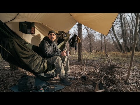Видео: Атмосферный осенний поход с гамаком без лишних слов.