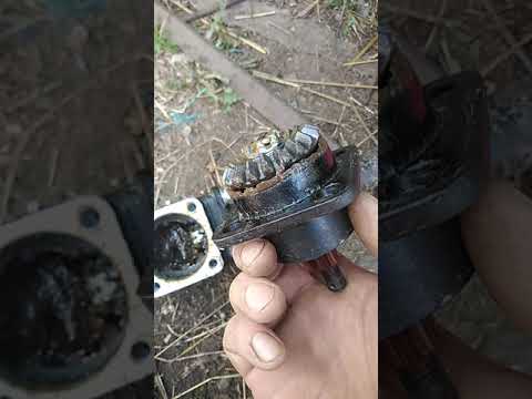 Видео: Косилка заря, проверка, смазка,обслуживание