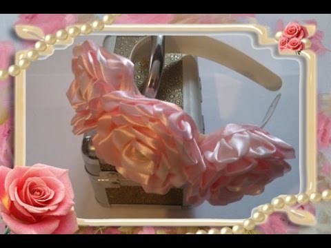 Видео: МК ободок с розами