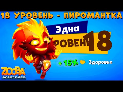 Видео: КАЧАЕМ 18 УРОВЕНЬ - ПИРОМАНТКА ЕХИДНА ЭДНА В ИГРЕ ZOOBA