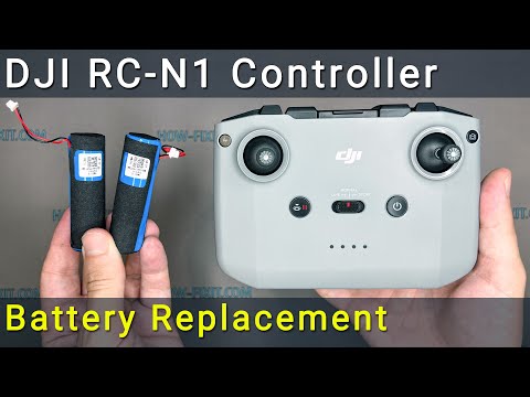 Видео: Замена батареи пульта дистанционного управления DJI RC N1 (RC231)