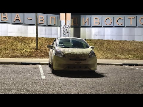 Видео: Осенний перегон Honda Fit Shuttle Hybrid VLD-BRN