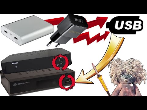 Видео: USB гнездо для питания приставки.Сгорела приставка,юзай USB вход!Альтернативное питание приставки.