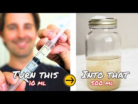 Видео: Как превратить 1 шприц с грибами в бесконечный запас жидкой культуры