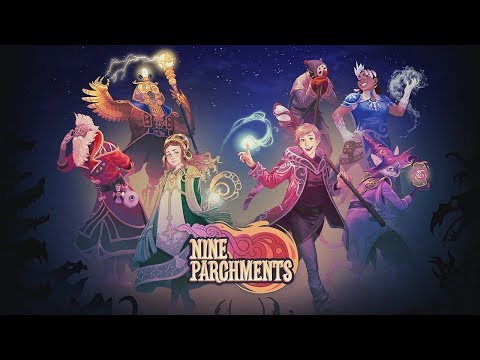 Видео: СТРИМ прохождение: Это Magicka? Это Trine? Нет, это Nine Parchments!