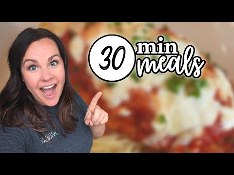 Видео: Эти ПРОСТЫЕ 30-МИНУТНЫЕ ужины ИДЕАЛЬНО подойдут для вашего меню на этой неделе!