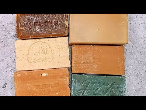 Видео: ASMR cutting soap,the hosts are rancid.❤️ резка сухого мыла, хозики -прогорклые