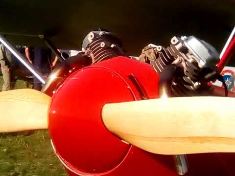 Видео: Самодельный ретросамолет (реплика из Смоленска.) Хит-парасоль .1929 г.