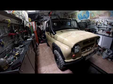 Видео: Монтаж шноркеля на уаз за один вечер