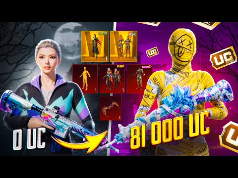 Видео: $81 000 UC! 🔥 ПРОКАЧКА АККАУНТА ПОДПИСЧИКУ - ПОСЛЕДНЯЯ БИТВА С МУМИЕЙ 🤩