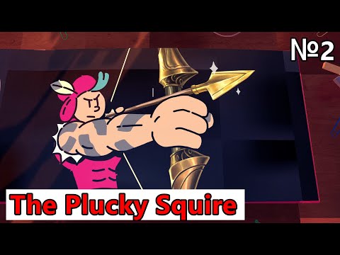 Видео: The Plucky Squire (Отважный паж) | Великий лучник! | Прохождение на русском 2 (Главы 3 и 4)