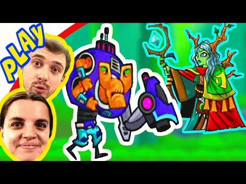 Видео: ПРоХоДиМеЦ добавил себе МАГА-РЫЦАРЯ! Что сделает БолтушкА? #231 - игра Tower Conquest