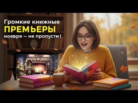 Видео: Главные книжные новинки ноября 2025 — это надо читать! 🔥