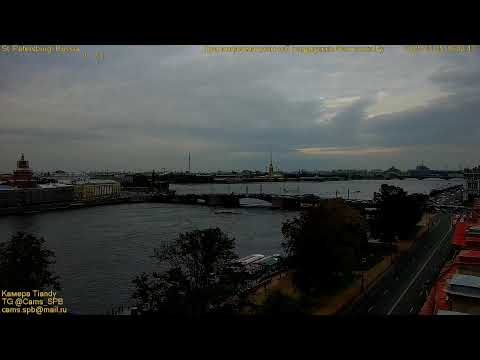 Видео: Весь Санкт-Петербург, Нева, Дворцовый мост, Whole St.Petersburg, Neva, Palace Bridge