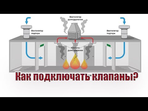 Видео: Как подключать противопожарные и дымовые клапаны?