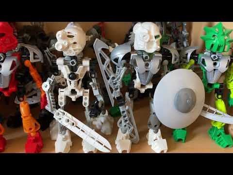 Видео: Моя Коллекция Lego Bionicle и Hero Factory на Даче (обзор)