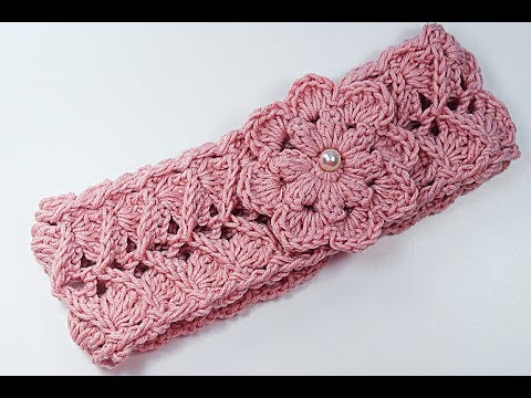 Видео: Вязаная лента для девочки #crochet #majovelcrochet