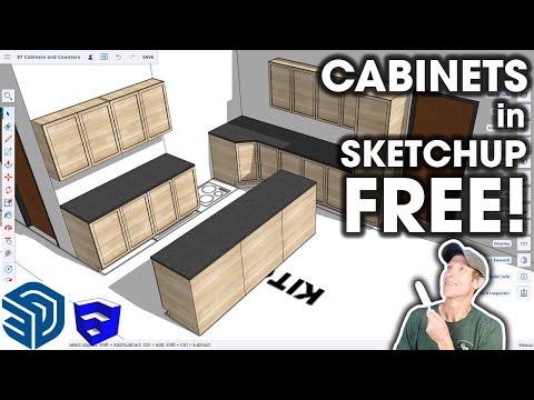 Видео: Начало работы с SketchUp Free в 2025 году — Урок 7 — Создание шкафов и столешниц!