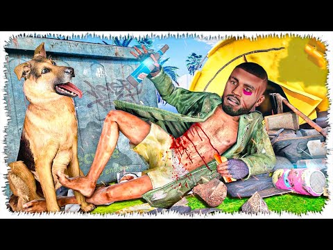 Видео: Джонни 24 сағат БОМЖ болды! (GTA V)