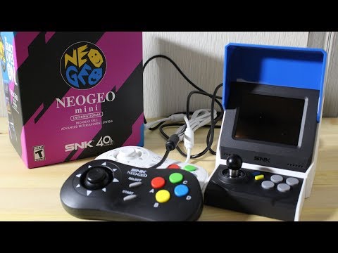 Видео: Мини Обзор: NeoGeo Mini Internationali от SNK