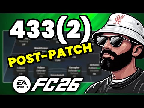 Видео: *ПОСТ-ПАТЧ* 433(2) Пользовательская тактика | FC26🔥ЛУЧШАЯ настройка на данный момент!💪