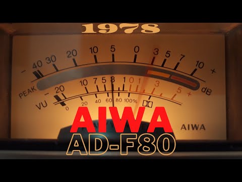 Видео: 1978 год! Обзор премиальной кассетной деки AIWA AD F-80. Серьезный аппарат!