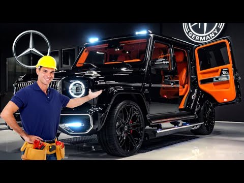 Видео: Производство Mercedes-Benz G Класс Гелендваген, ГЕЛИК. Завод в Австрии