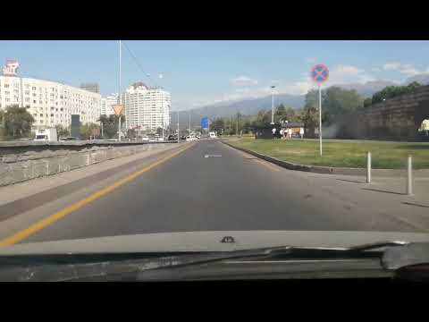 Видео: проспект Аль-Фараби, улица Дулат и и микрорайон Нурлытау