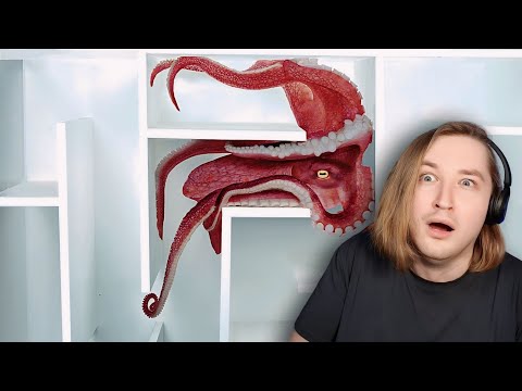 Видео: Осьминог Vs Подводный Лабиринт - Уникальное существо которое я кушал с пивом! (РЕАКЦИЯ) | ТипоТоп