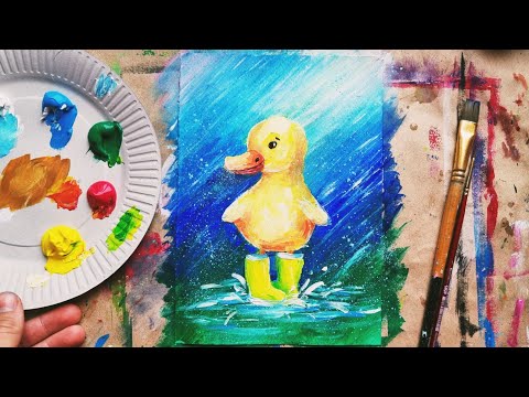 Видео: УТЁНОК |Рисование для детей🎨