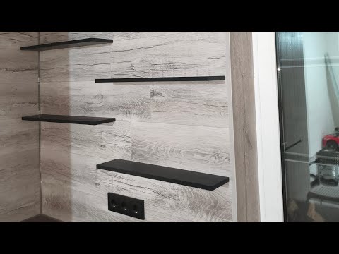 Видео: Парящие полочки