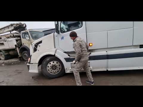 Видео: история Вольво Внл 670 замена двс и кпп...перегон. проблемы в дороге.в продаже машина.