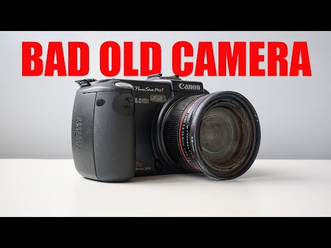 Видео: Canon PowerShot Pro 1. Аномалия. Bad Old Camera