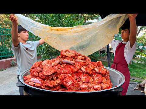 Видео: Буглама НОВОГО УРОВНЯ — более 300 кг Баранины! Зрелище, Которое Увидишь не Каждый день!