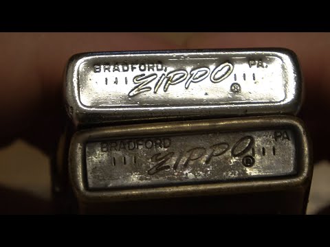 Видео: Как распознать поддельную вьетнамскую зажигалку Zippo... Настоящие — ДОРОГИЕ И РЕДКИЕ!