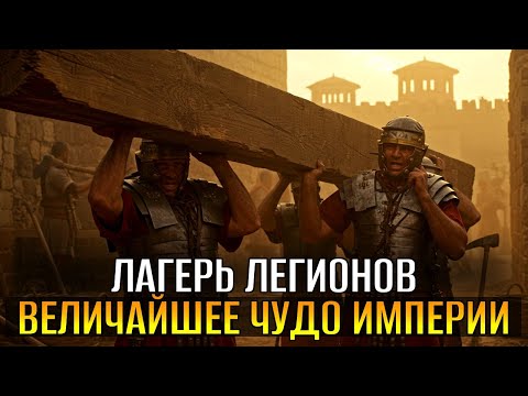 Видео: РИМЛЯНЕ СТРОИЛИ ГОРОД ЗА 4 ЧАСА! Как Легионеры Возводили УКРЕПЛЕННЫЙ ЛАГЕРЬ После 40 КМ Марша?