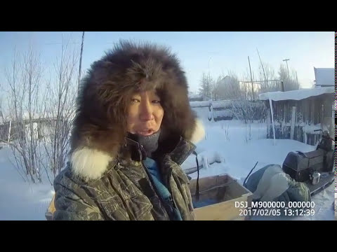 Видео: завести снегоход Буран при -45 градусов и больше Yakutia