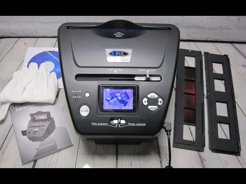 Видео: Фотосканер С Алиэкспресс для оцифровки фото QPIX DIGITAL PS970H